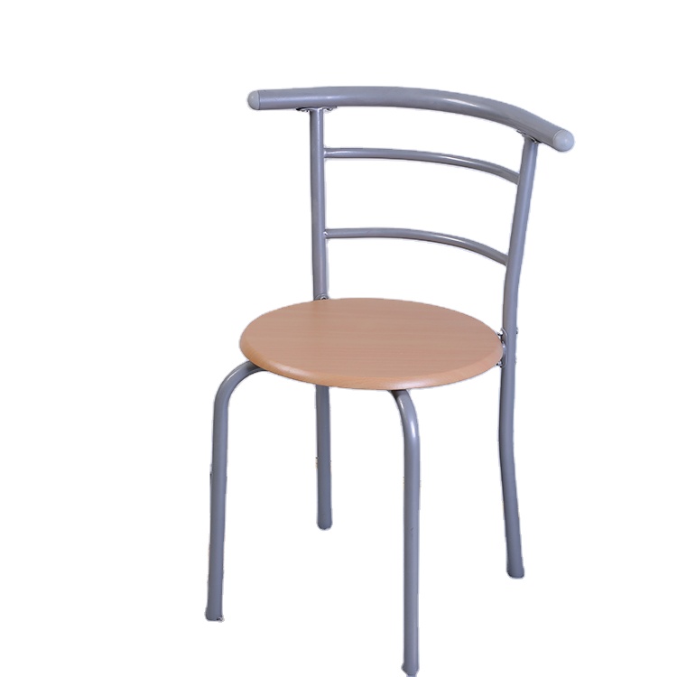Kitchen Dining Room Chair Hotel Modern Metal Chair Stool Dining Side High Chair
